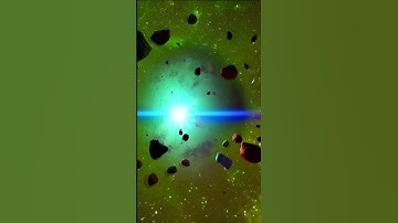 Exploding Planet in Outer Space