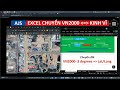 File Excel chuyển đổi tọa độ kinh vĩ (Google maps) sang VN2000 và ngược lại | AutoLISP Reviewer