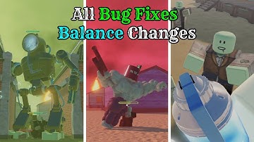 Krampus Nerf, Goliath Fix & Frost Grenade Buff | Roblox Dead Rails