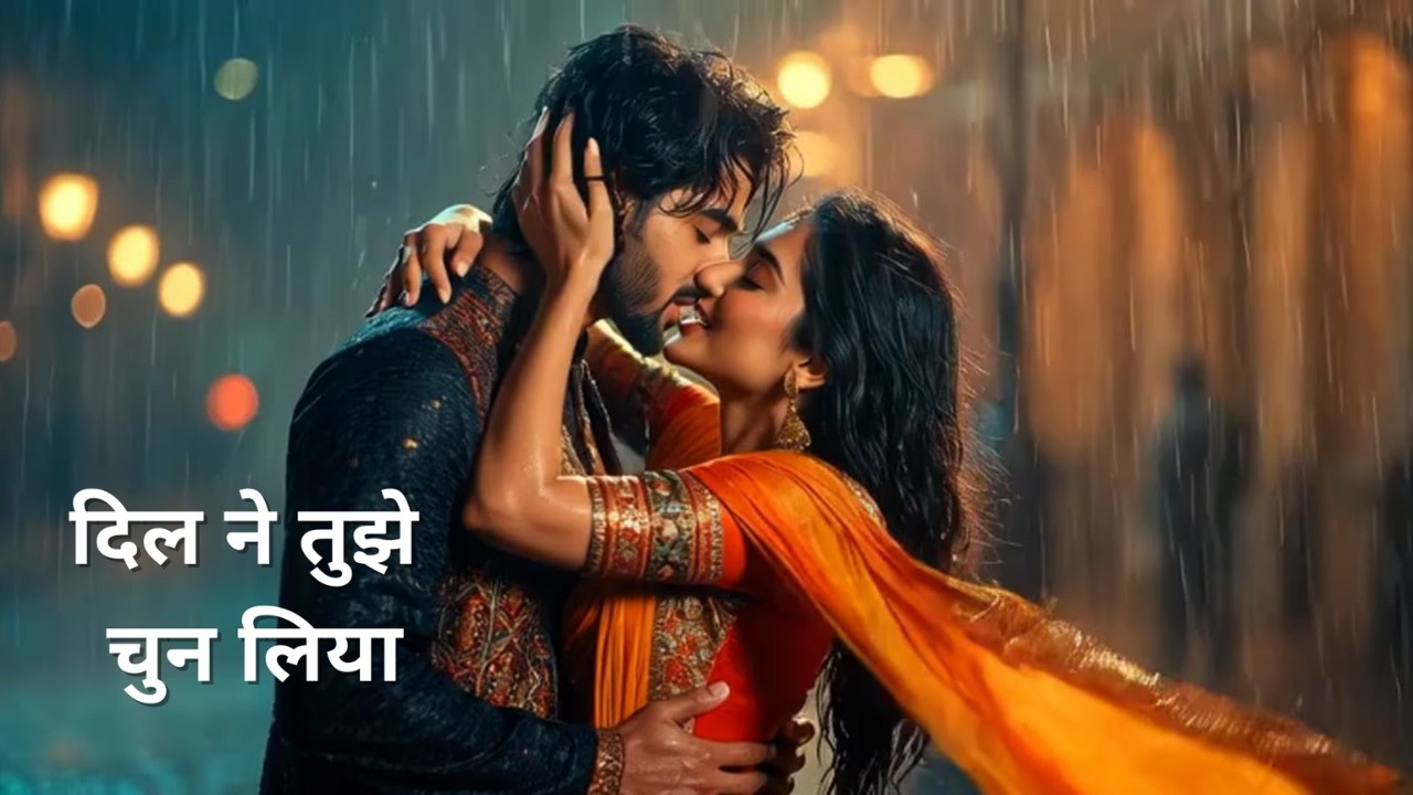 दिल ने तुझे चुन लिया || Bollywood song, jhankar beats style, Hindi romantic song