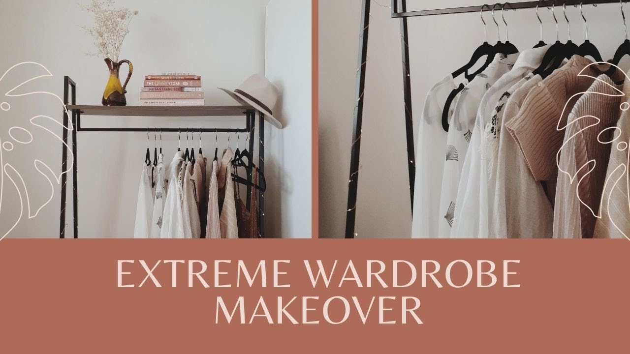 2020 CLEAN WITH ME! EXTREME WARDROBE ROOM TRANSFORMATION | Minimalist ...