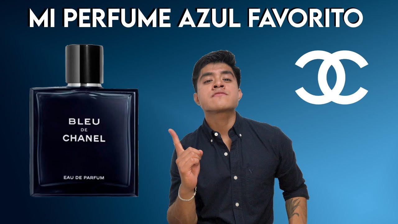 Mi perfume azul favorito!- Bleu de Chanel EDP. 