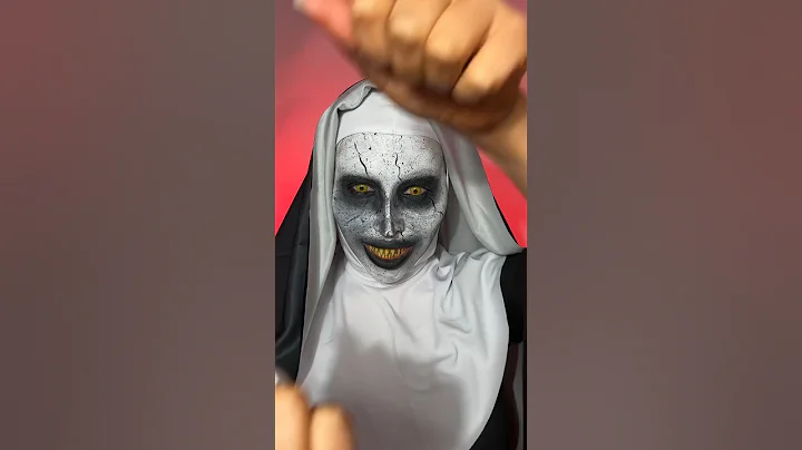 The Nun 👻 #thenun #thenun2 #valak #horror #scary #sfx #makeup #halloween #halloween2023 #makeuplook