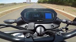 Pulsar NS400 Top Speed Test by Vikas Rachamalla