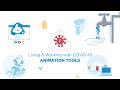 Living and Working with COVID-19 - Animation templates
