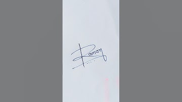 Raman💓 name signature|#signature #writing #calligraphy #ytshorts #trending