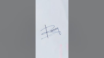 Raman💓 name signature|#signature #writing #calligraphy #ytshorts #trending