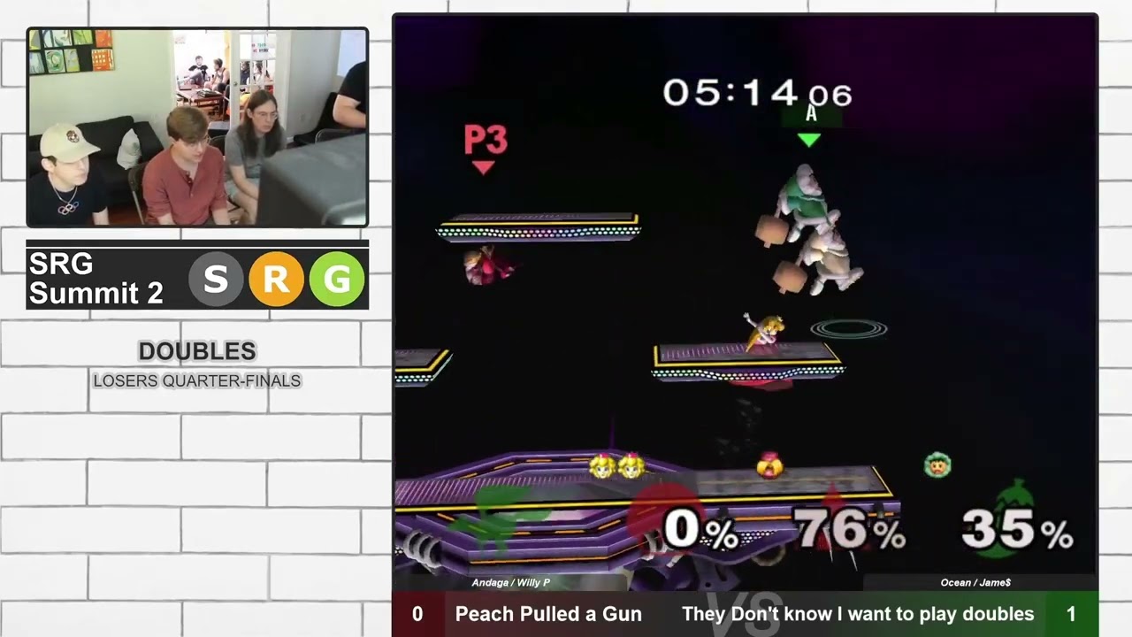 Andaga / Willy P vs ocean / jame - SRG Summit 2 - Doubles