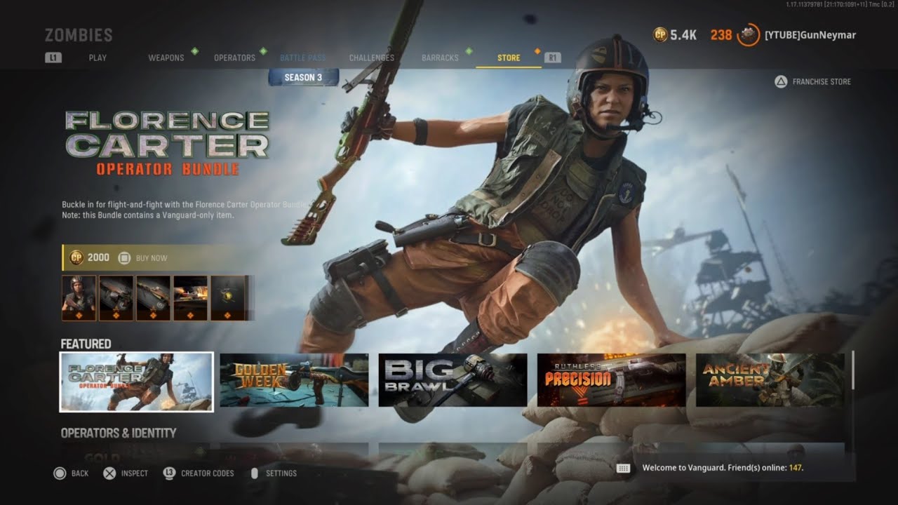 Florence Carter Operator Bundle