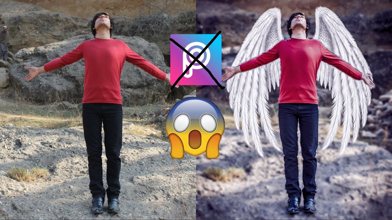 Wings Photo Editing Just 1 Click ( SavvyTricks ) YouTube