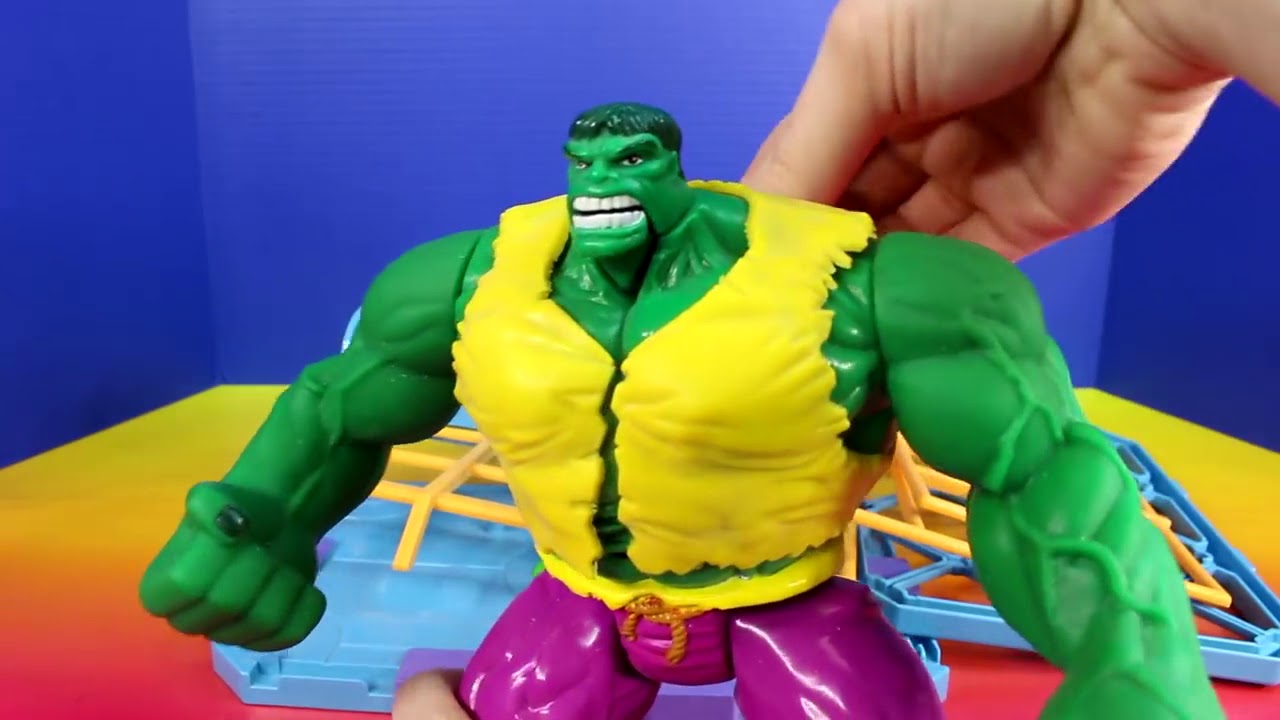 BB Incredible Hulk Electronic Rage Cage With solomon Grundy Imaginext
