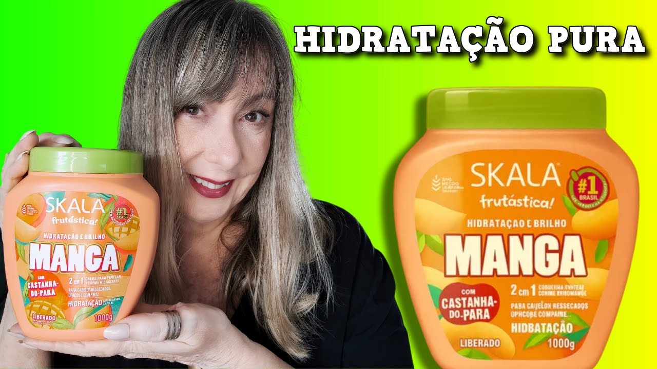 🧡SKALA MANGA HIDRATAÇÃO PURA