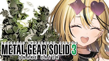 【 MGS3 / メタルギアソリッド3 】ギャルがMETAL GEAR SOLID3をやるぞ！！グロズニィグラード要塞へいく！！！たてなおし！！【 成海ミャオ / #ミクスト 】