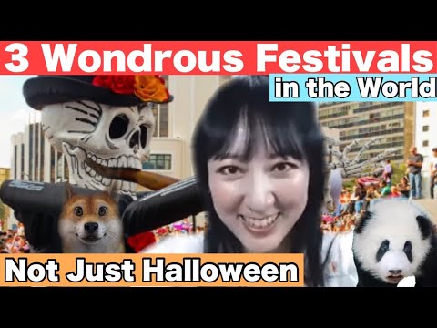 3 Wondrous Festivals in the World, Not Just Halloween/メキシコの祭り