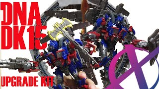 Putting together DNA Design DK-15 Upgrade Kit for Optimus Prime (Studio Series 44)