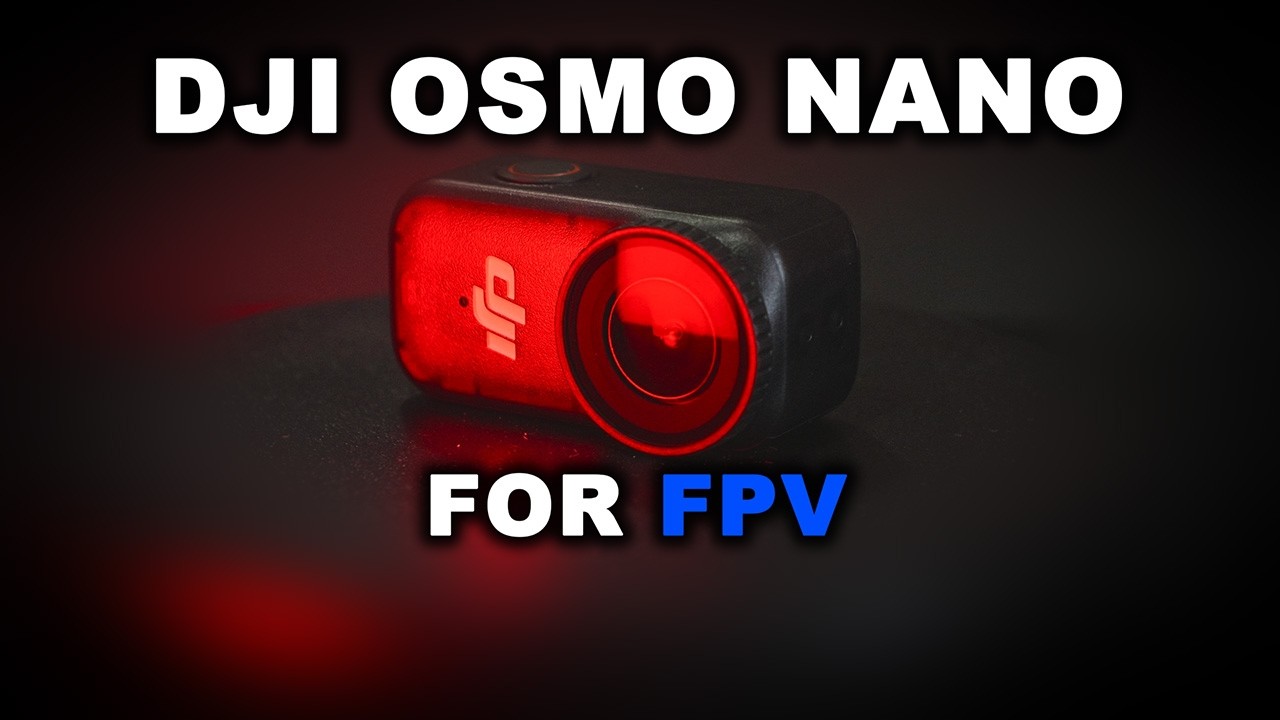 DJI OSMO NANO - È L'ALTERNATIVA A GOPRO PER I DRONI FPV?