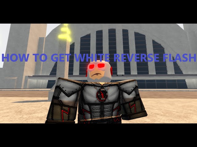 So I found a cool arrow verse game on roblox called The Flash