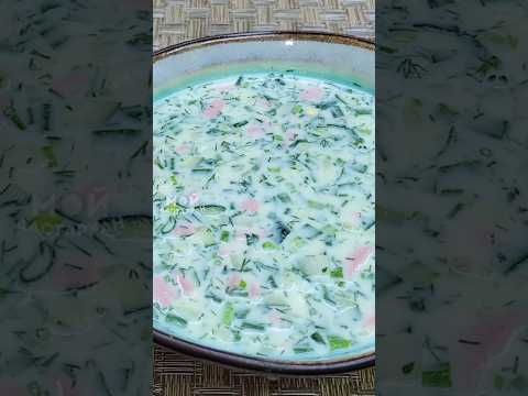 Этот ХОЛОДНЫЙ СУП готовим все лето! Выручает в жару! Самая Вкусная ОКРОШКА. Рецепт Окрошки на Кефире