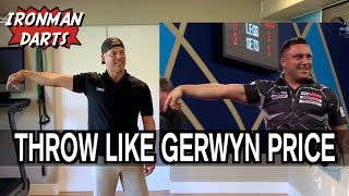 Gerwyn Price Taught Me How To Throw Better Darts on Ironman Darts