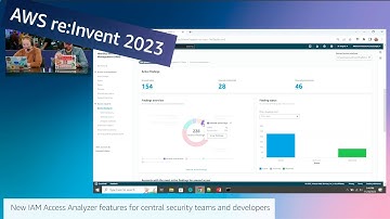 AWS re:Invent 2023: AWS OnAir IAM Access Analyzer features for central security teams and developers