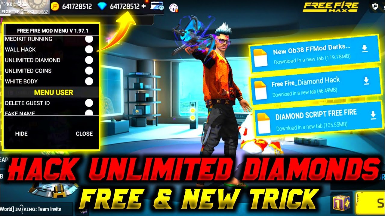 Free Fire Max Mod APK (Diamonds 99999) Download 2023