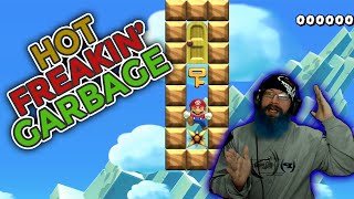 HOT FREAKIN' GARBAGE! | Super Mario Maker 2 HOT Super Expert Courses with me, Oshikorosu!