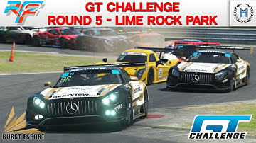 rFactor 2 Esports GT Challenge Round 5 at Lime Rock Park in Mercedes AMG GT3