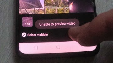 Unable to preview video, Youtube app Upload error Solution, Android phone