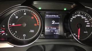 Audi A5 Sportback 2.0TDI (170hp) acceleration