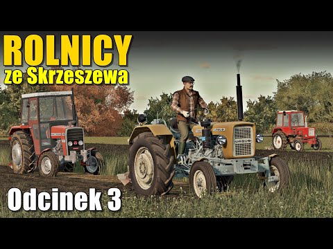 5-furrow plow, or plowing with two Ursus tractors and gossiping about the neighbors 🥸 Farmers fro...