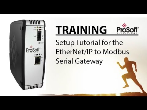 Set Up: For the EtherNet/IP to Modbus Serial Gateway