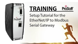 Set Up For The Ethernetip To Modbus Serial Gateway