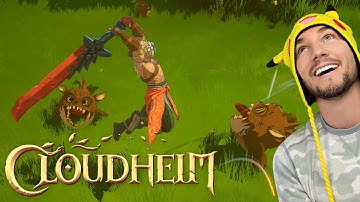 Cloudheim Demo (Steam Next Fest): Triple Jumps, Flying Turtle Base & Chaotic Combat!