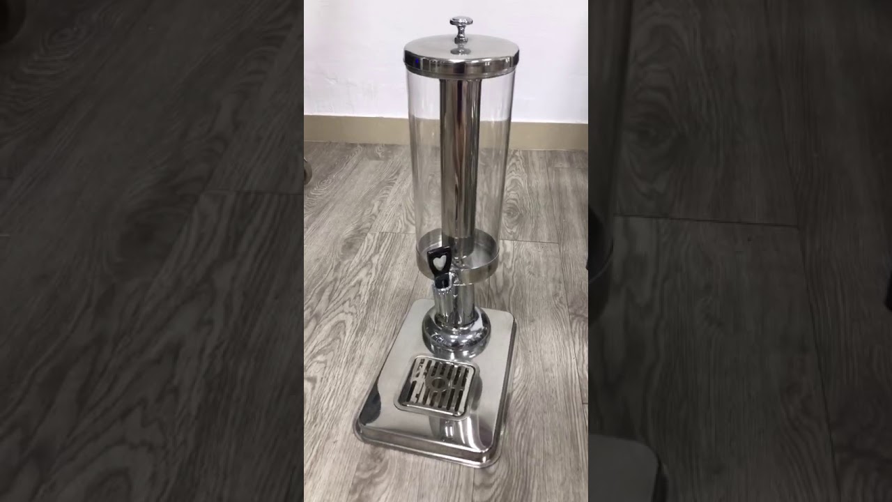 Hotel Buffet Used 3L Stainless Steel Ice Juice Dispenser Machine Cheap Prices For Sale