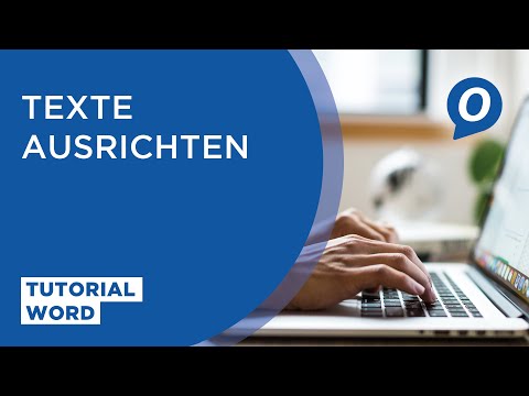 Video: Wie Man Text In Einem Word Umdreht