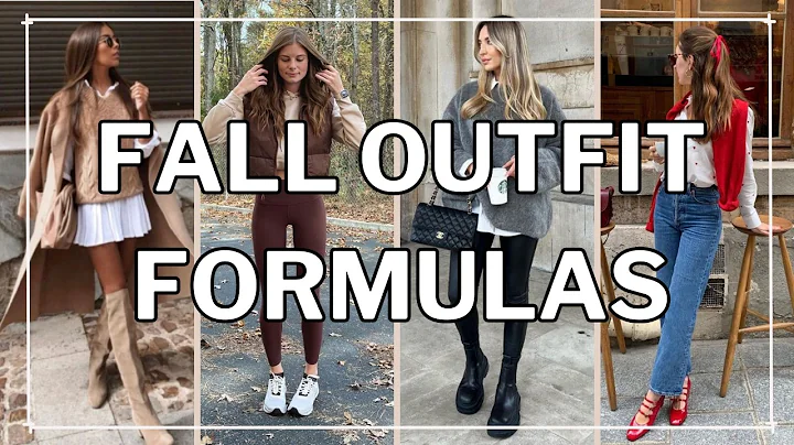 9 EASY Fall Outfit Formulas You'll LOVE! 🍂