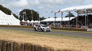 Travis Pastrana 860HP Subaru GL Wagon At Goodwood Festival Of Speed 2023