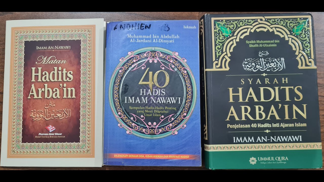 Kajian Hadist Arbain Ke 1 dari Imam An Nawawi | ngaji Bareng Ustadz dr. Andri Sulaksono, SSiT., MH.