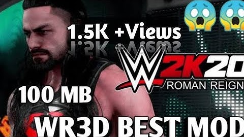 [100 MB!!] WR3D WWE 2K20 MOD WITH NEW ARENA, High GRAPHICS AND 400+ COSTUMES+Mediafire DOWNLOAD LINK