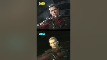 These Two Cutscenes Are 21 Years Apart #MetalGearSolid #SnakeEater #MGS3