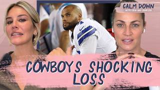 Charissa Thompson reacts to Cowboys SHOCKING loss to winless Buccaneers