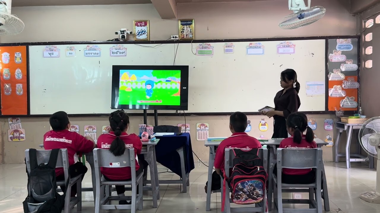 นิเทศชั้นเรียนครูกัญจณัฐ ภู่พระสิงห์