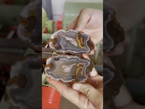 Cutting AMAZING Agates