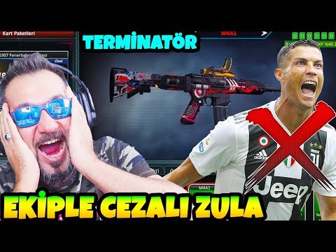 RONALDO SİLME CEZALI EKİPLE ZULA! | ZULA TERMİNATÖR DESTE AÇILIMI VE KIZ KULESİ HARİTASI