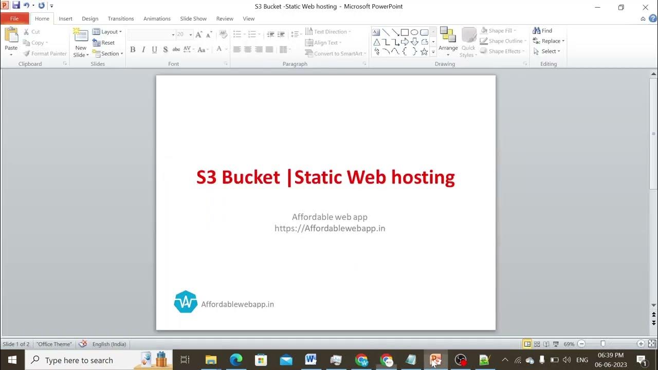 S3 Bucket Static  hosting YouTube