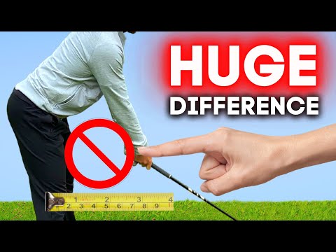 I'VE CHANGED HOW FAR I STAND FROM THE GOLF BALL AND THE DIFFERENCE IS HUGE!