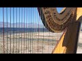 Wind plays two harps 1 hour of magical harp and nature sounds
