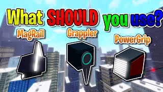 [OUTDATED] What SHOULD you use? MagRail, Grappler or PowerGrip.