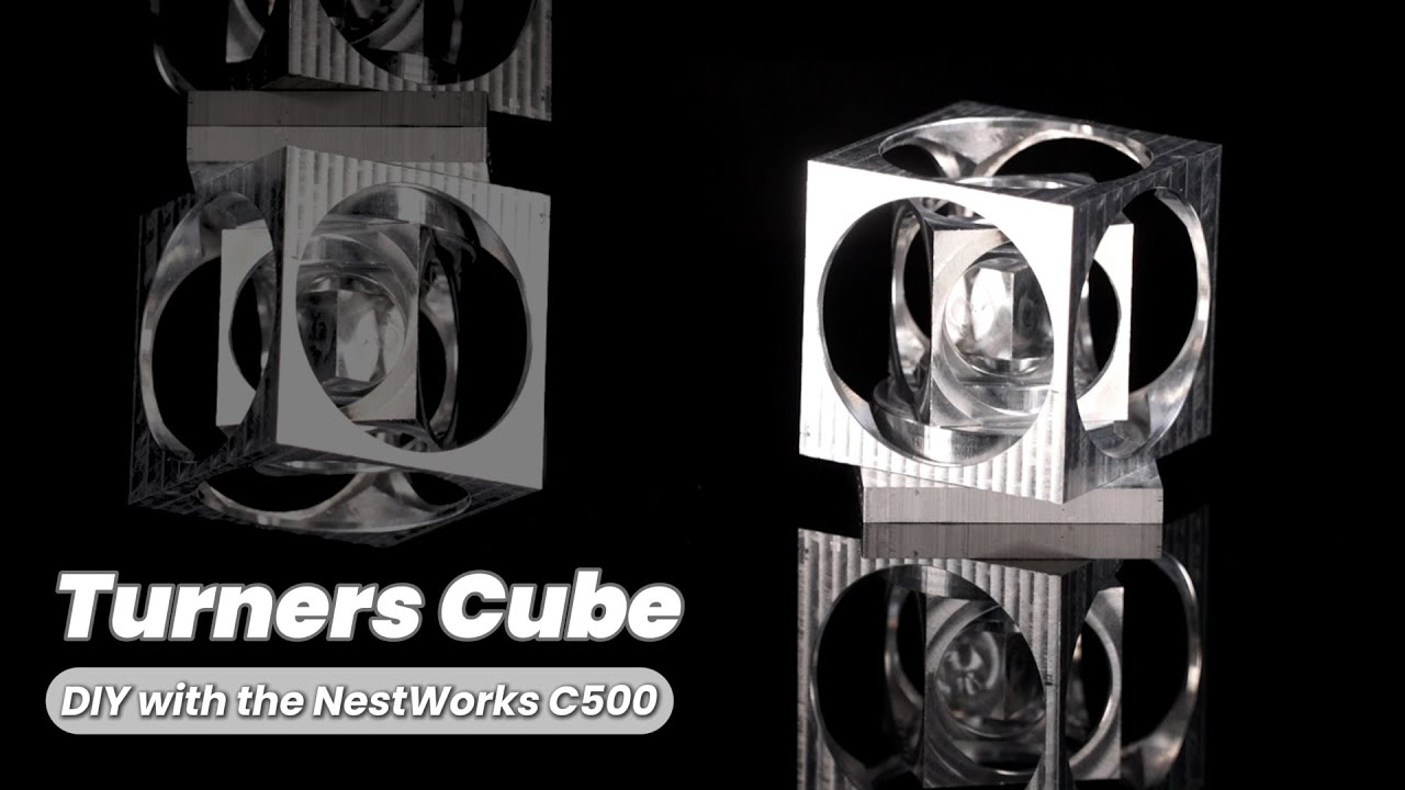A Classic Turners Cube on a Desktop CNC: The Full Build