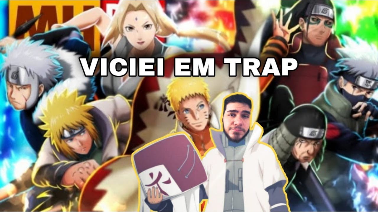 React - Tipo Hokage (Naruto) (Lyric Video) | Trap Nerd | MHRAP
